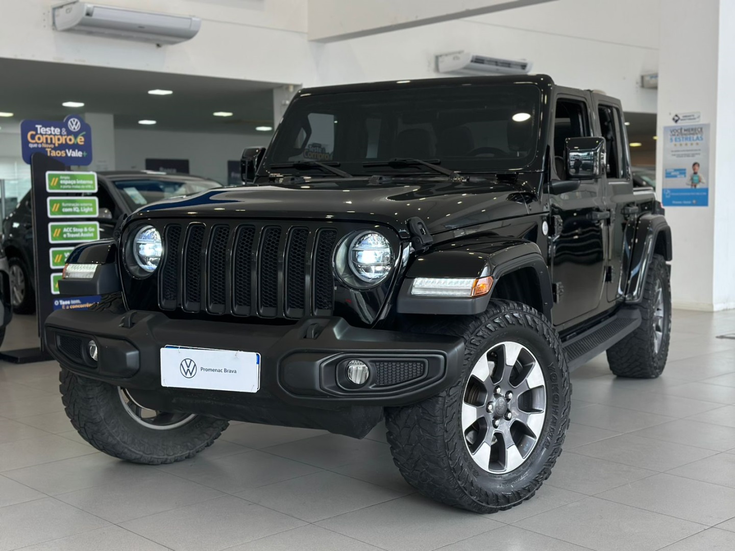 JEEP WRANGLER 2.0 TURBO GASOLINA UNLIMITED SAHARA 4P 4X4 AT8